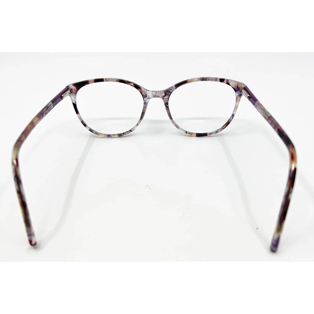 Flower Eyeglasses Womens Purple Tortoise Dahlia 6052 518 53-18-140 53mm